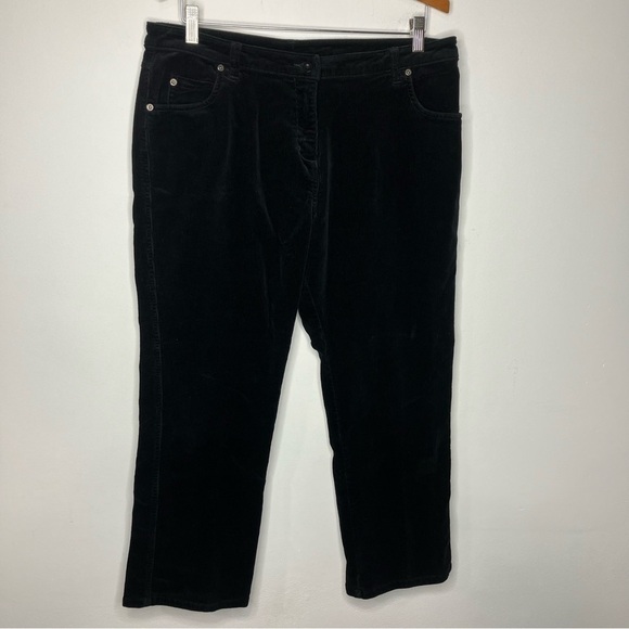 Woolrich black corduroy pants size 12 petite - Picture 1 of 6
